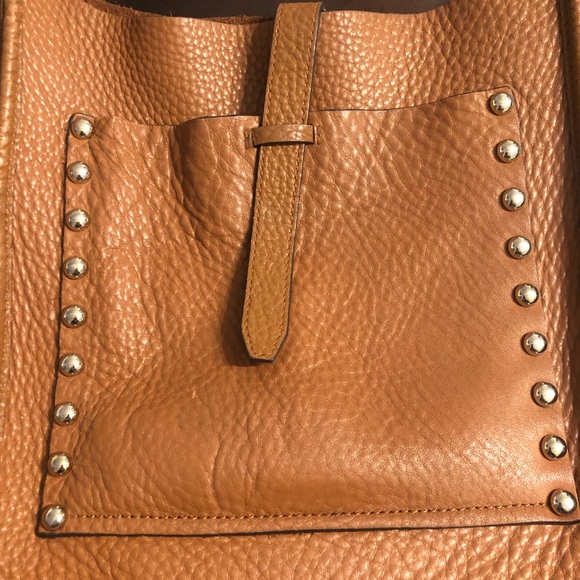 Rebecca Minkoff Brown Pebble Feed crossbody handbag - Picture 2 of 5